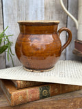 Glazed stoneware jug