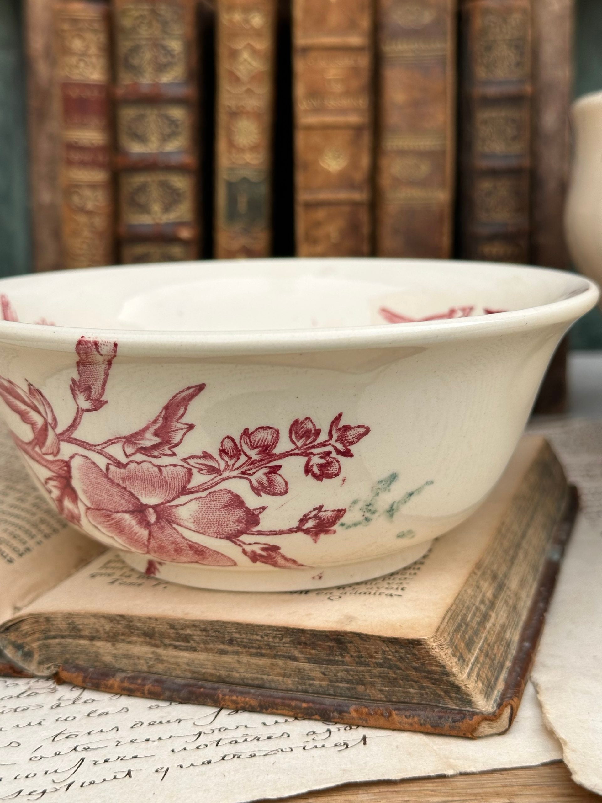 Garniture de toilette 3 pièces Longchamps modèle Small Bird