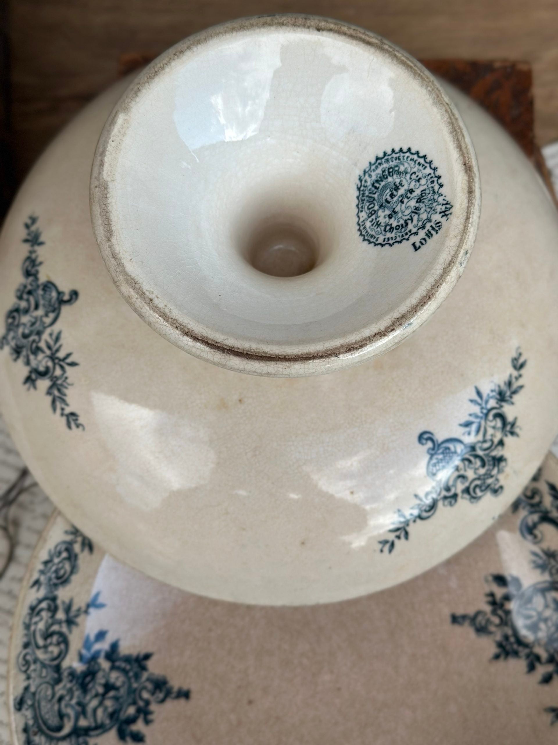 Choisy le Roi compote dish, Louis XV style