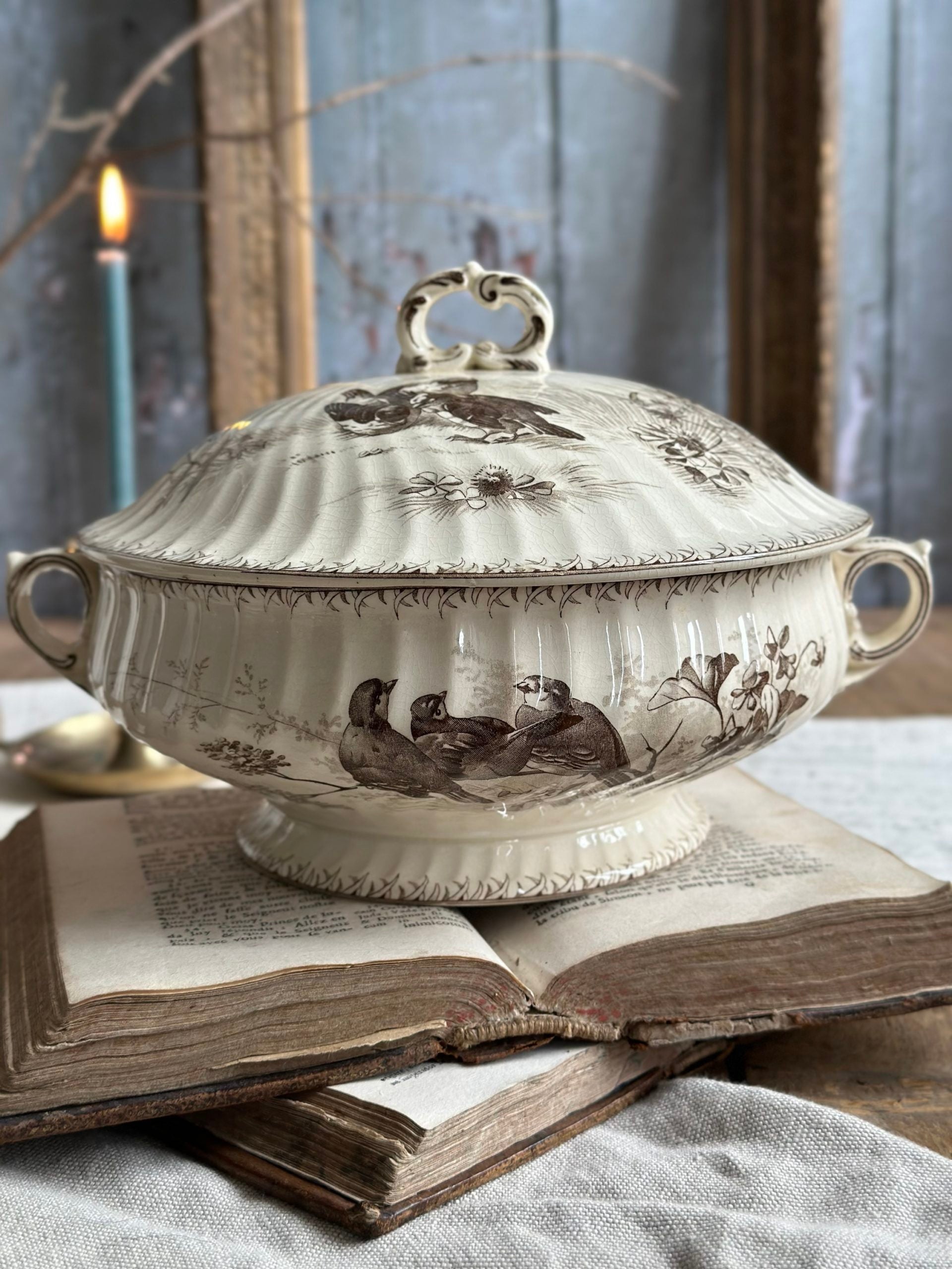 II. Légumier Sarreguemines modèle Printemps