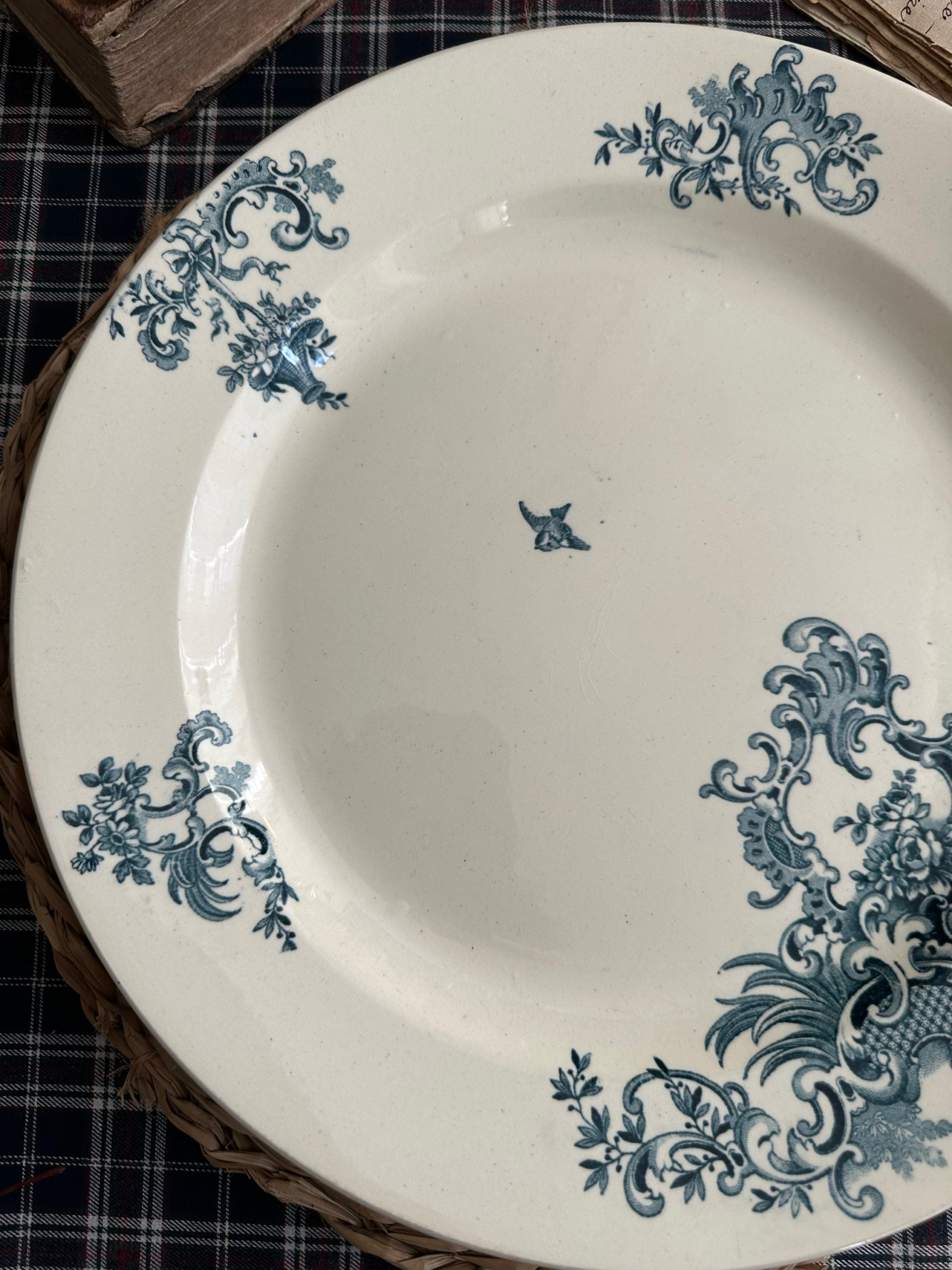 II. Grand plat rond 32,40cm - BFK modèle Régent