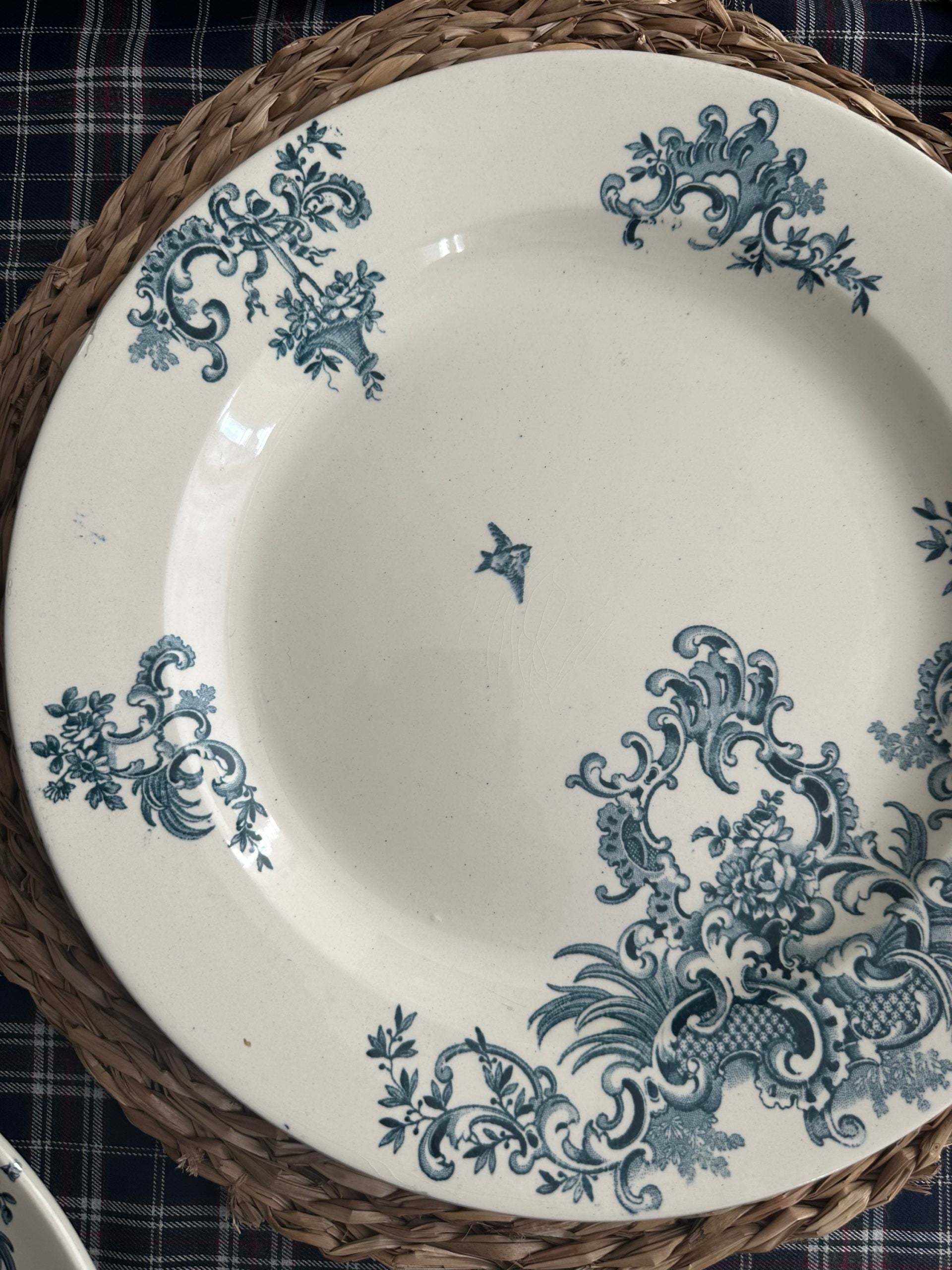 Plat rond 29,80cm - BFK modèle Régent