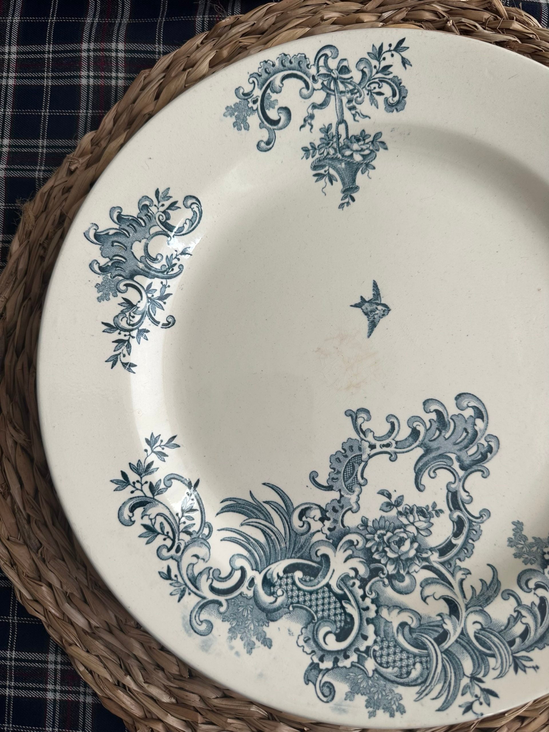 Round platter 27.60cm - BFK Regent model