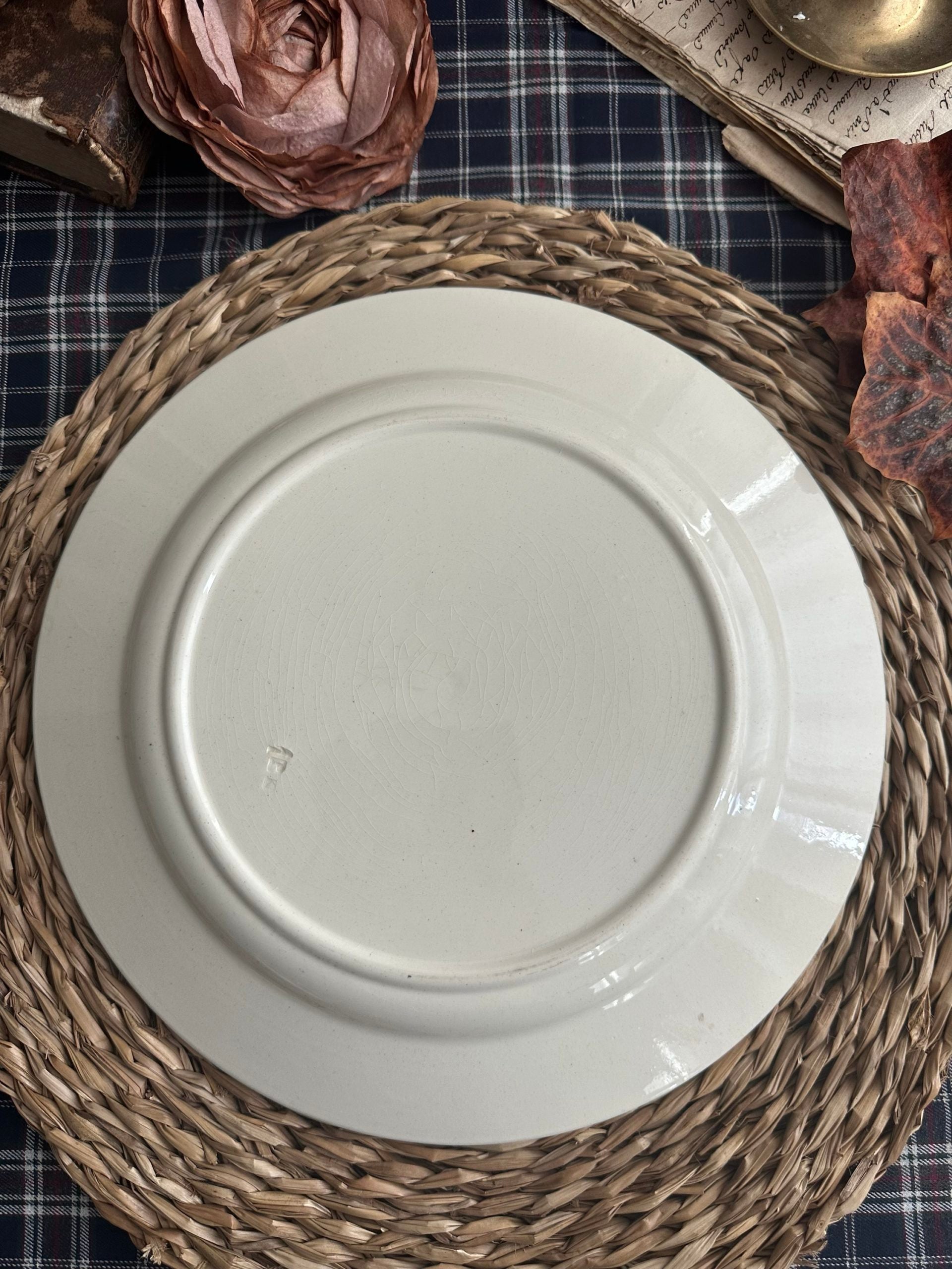 Round platter 27.60cm - BFK Regent model