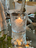 Petit photophore en cristal signé Lalique modèle Napsbury