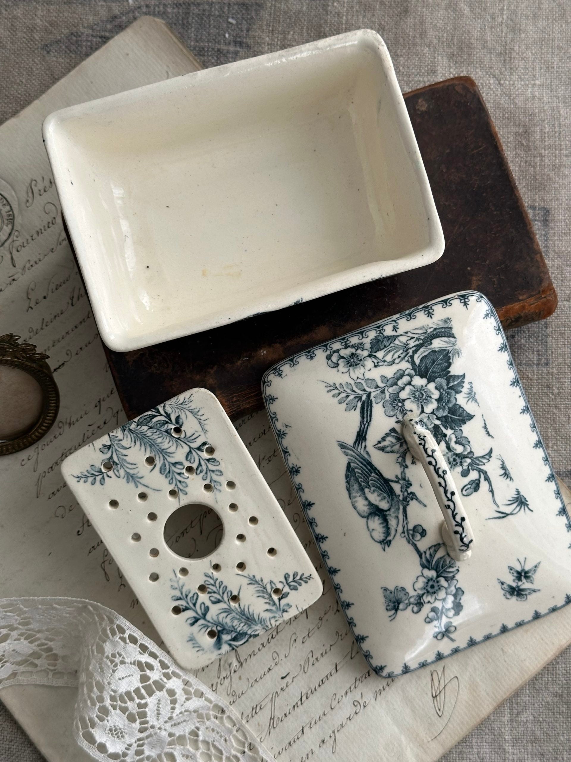 Lunéville Mésange model soap dish