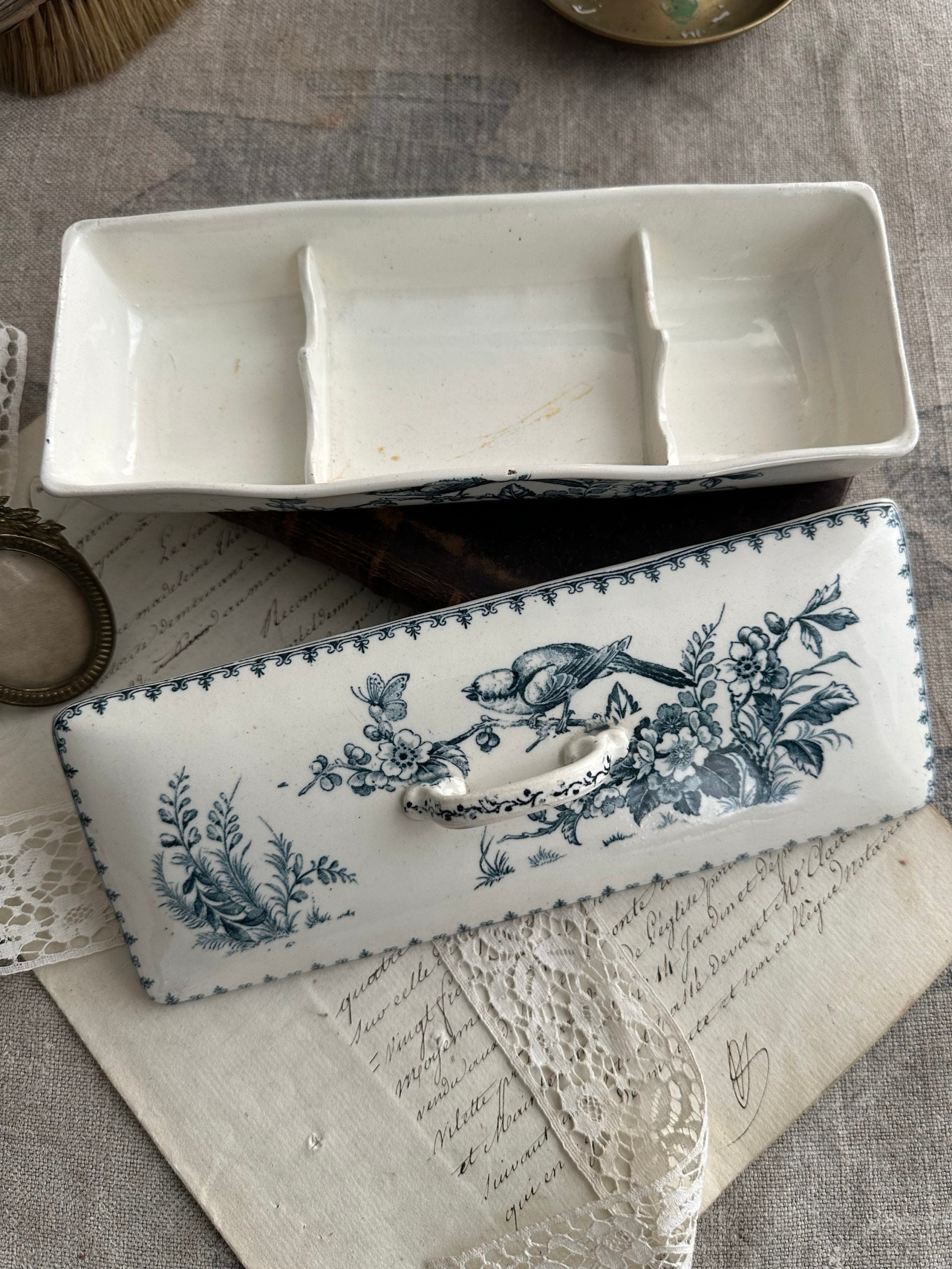 Lunéville toothbrush holder, Mésange model