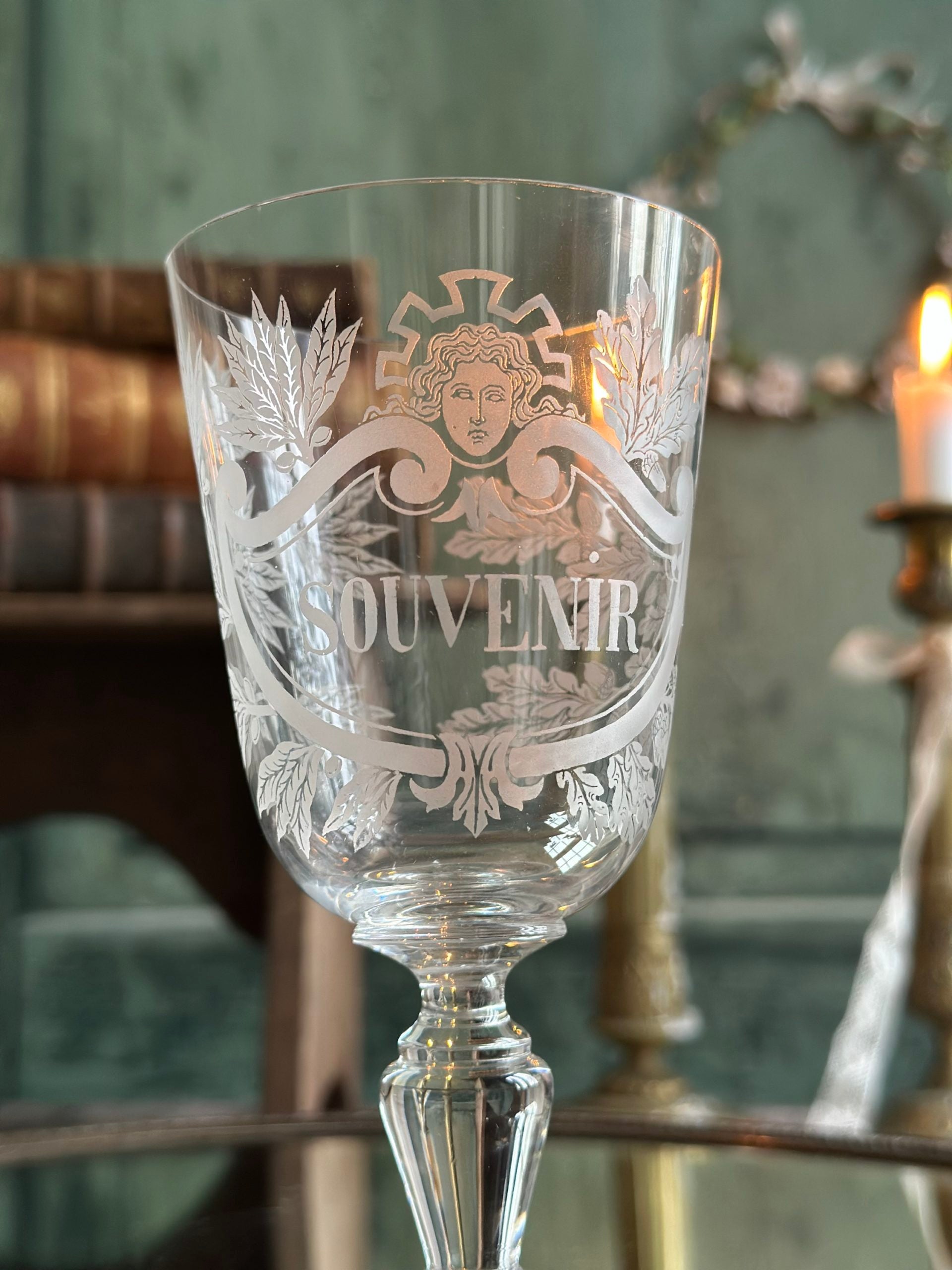 Verre à vin rouge/ eau en cristal Baccarat SOUVENIR