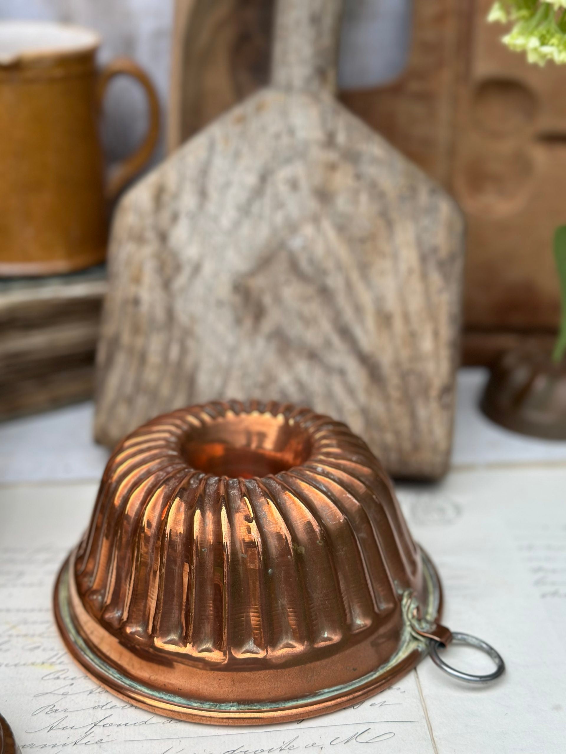 Moule à Kouglof en cuivre