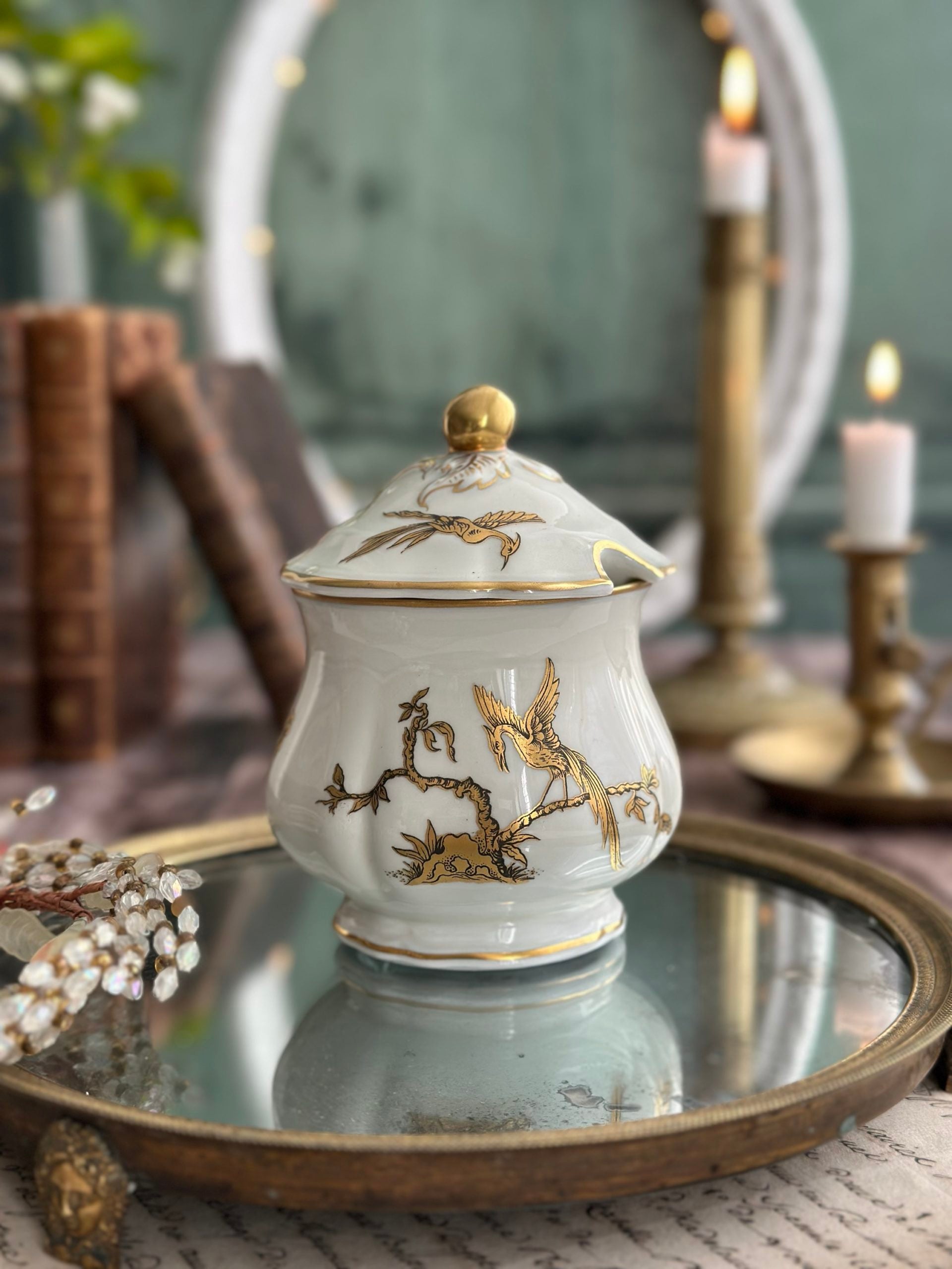 Bernardaud Limoges Sugar Bowl, Queen Elizabeth II Model