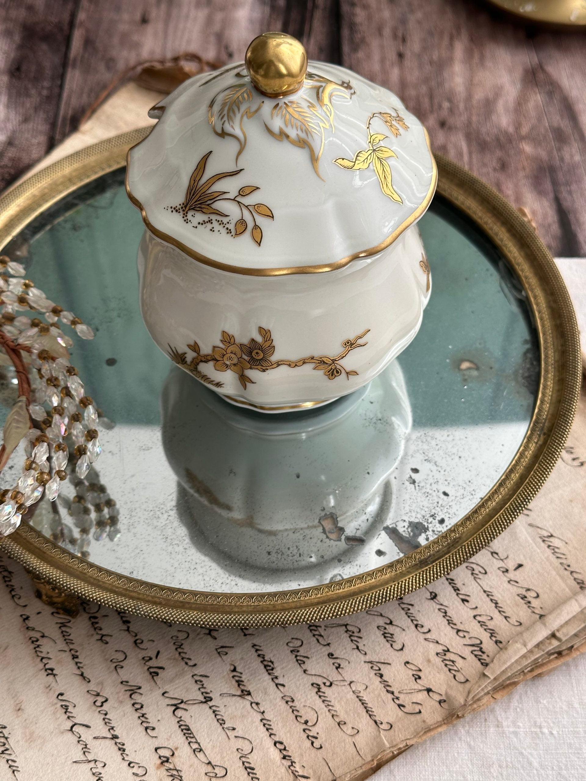 Bernardaud Limoges Sugar Bowl, Queen Elizabeth II Model