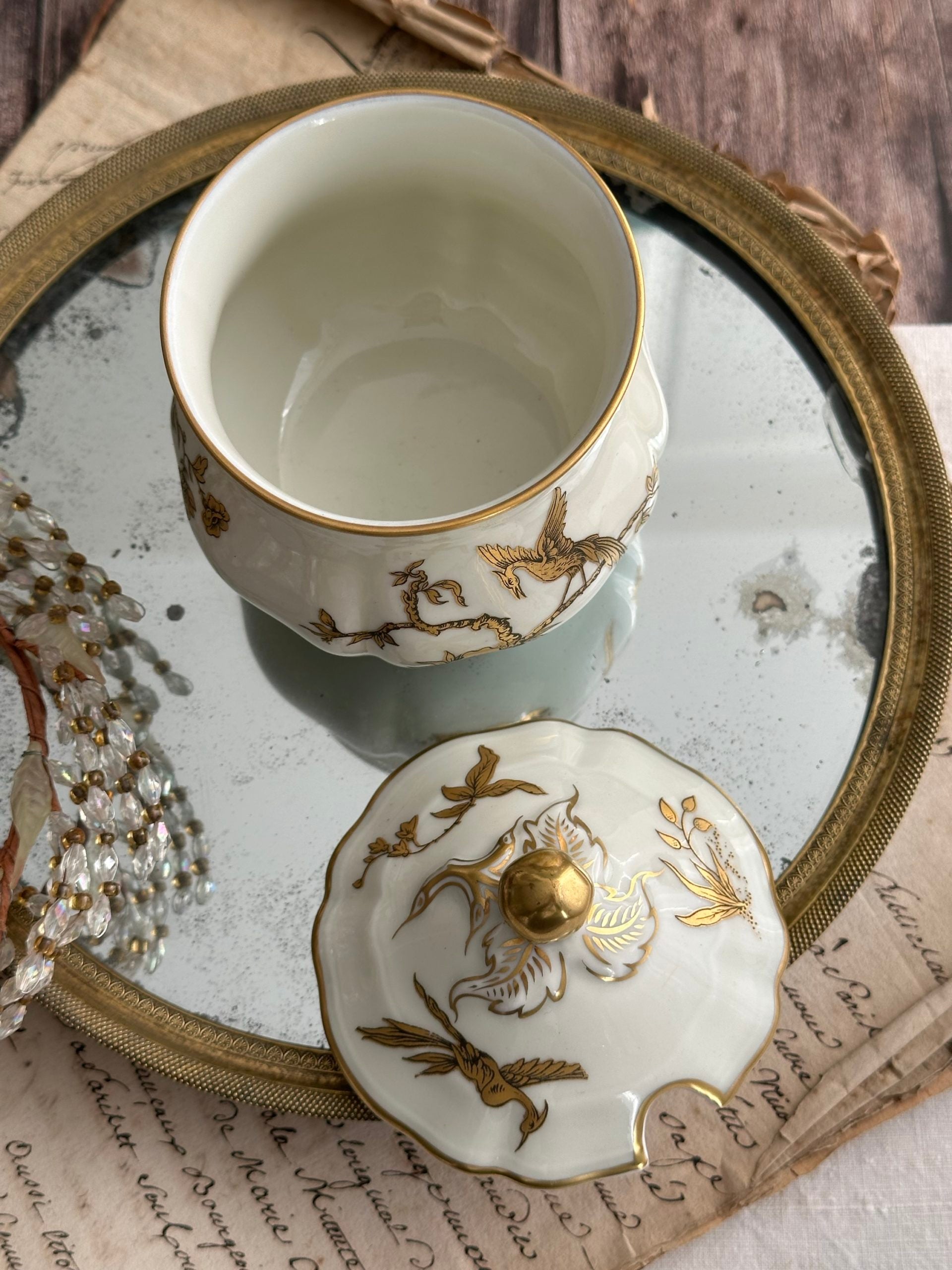 Bernardaud Limoges Sugar Bowl, Queen Elizabeth II Model
