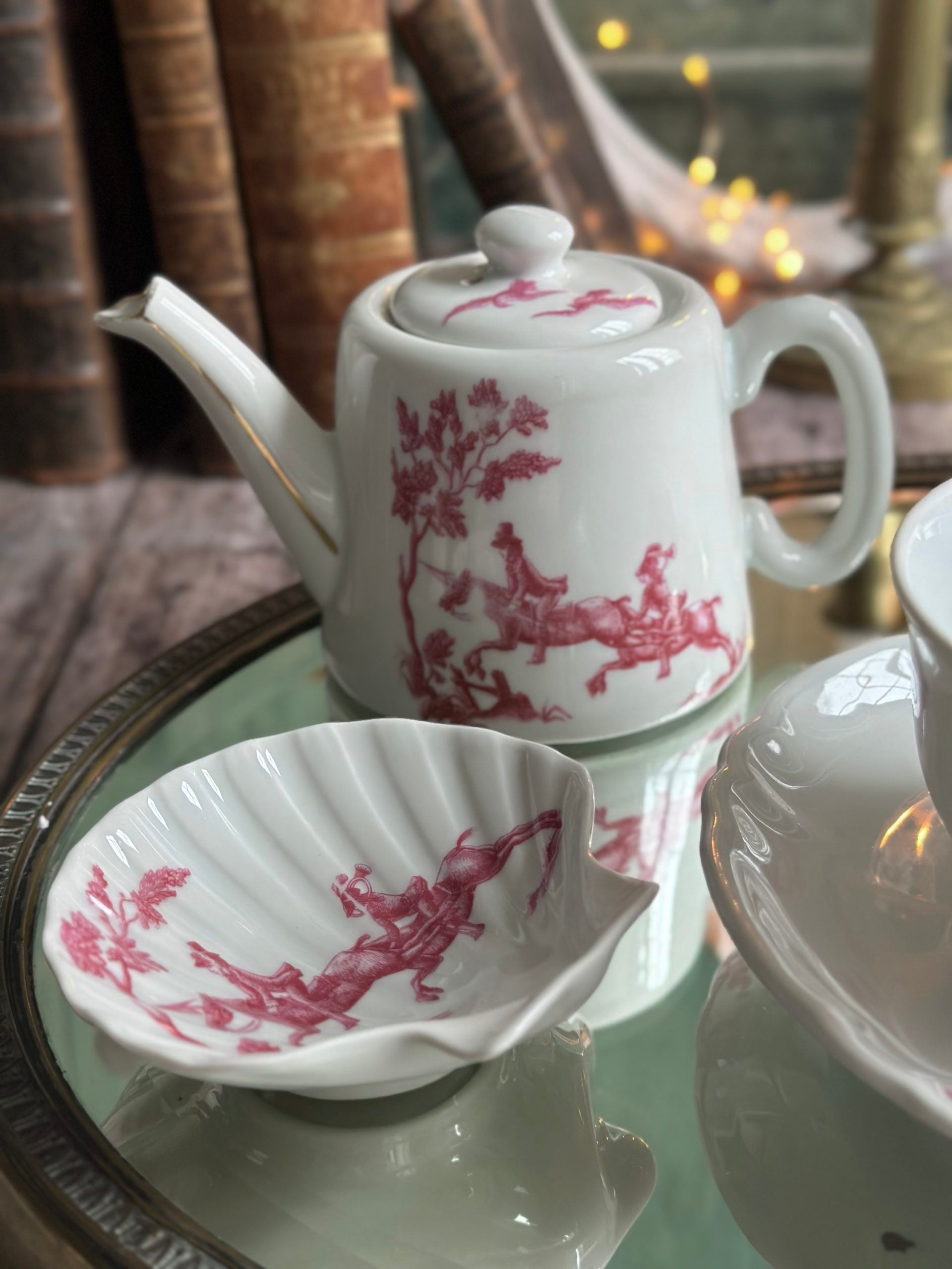 Haviland porcelain breakfast set