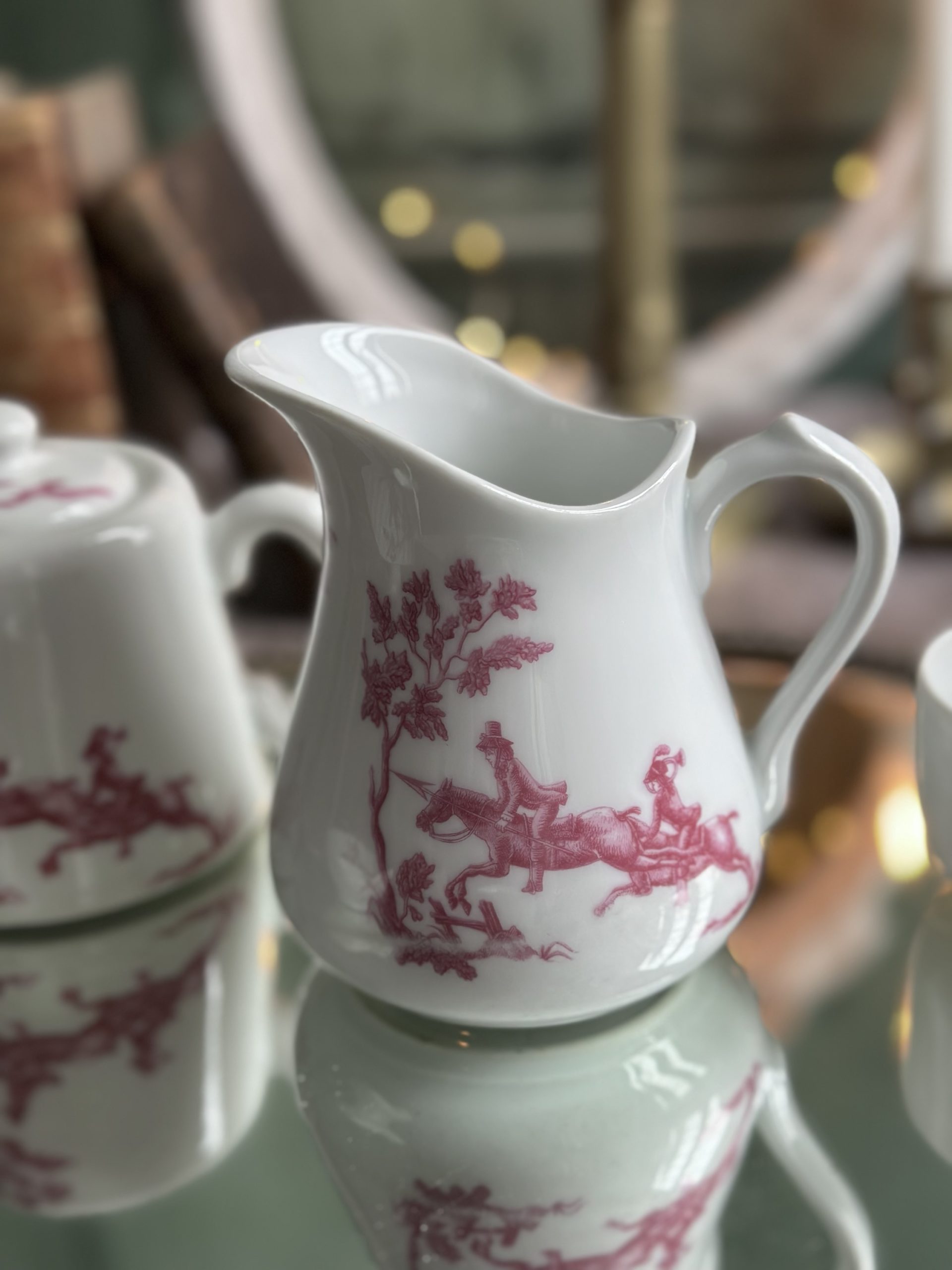 Haviland porcelain breakfast set