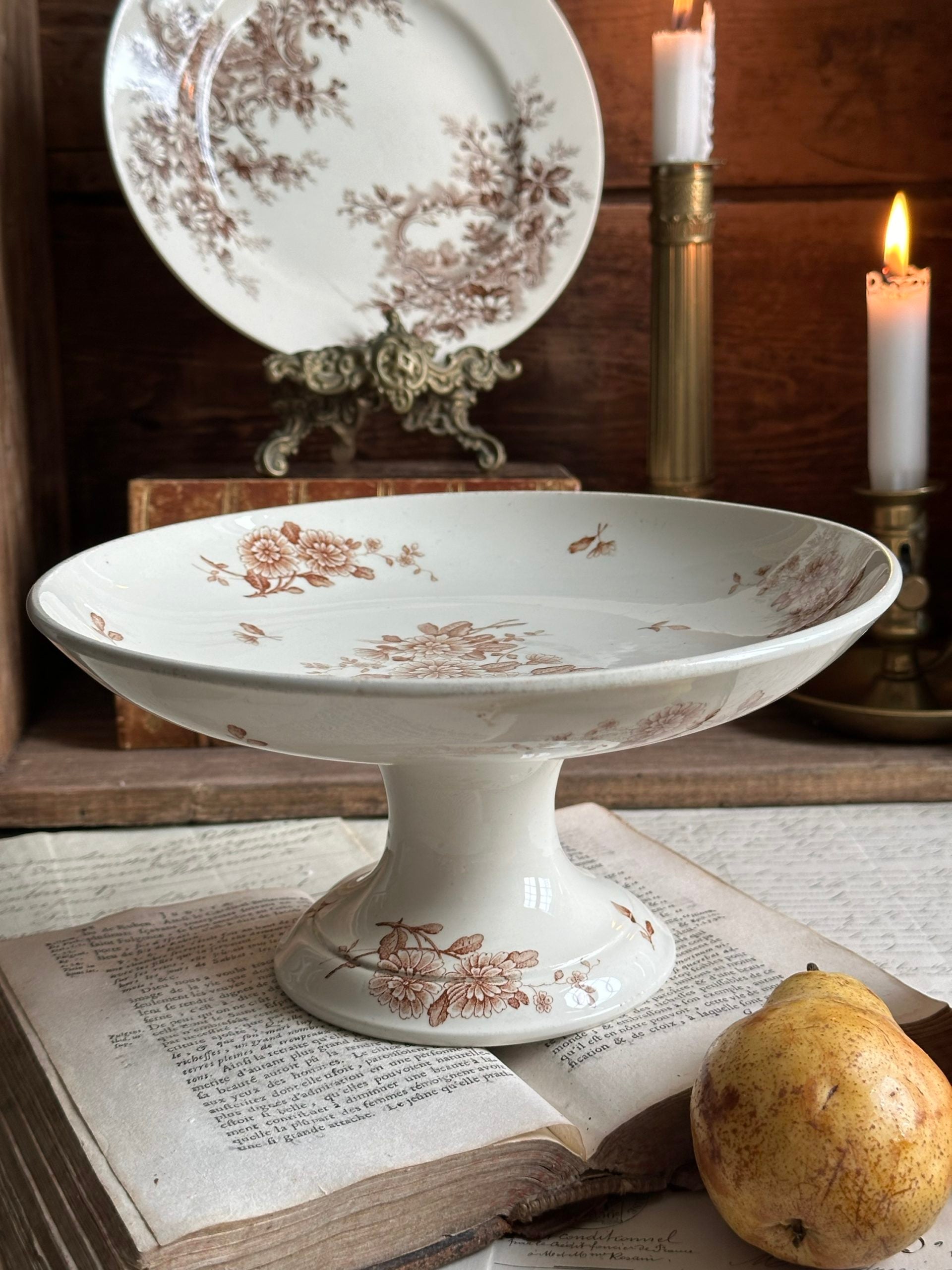 Compotier Lunéville modèle Andréa