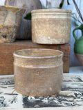 Creil and Montereau patinated grease pot