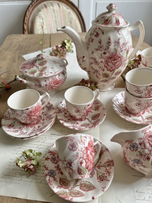Service à café Johnson Brothers modèle Rose Chintz – Image 2