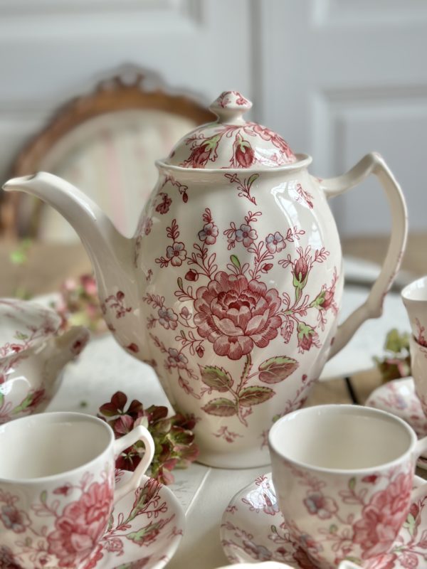 Service à café Johnson Brothers modèle Rose Chintz – Image 4