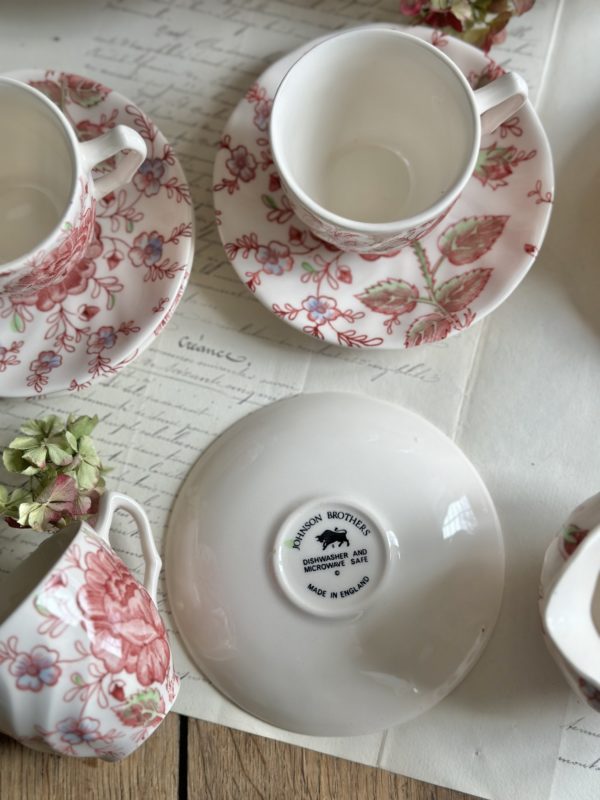 Service à café Johnson Brothers modèle Rose Chintz – Image 6