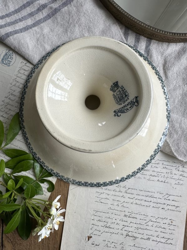 Sublime Compotier Gien modèle Boule de Neige – Image 3