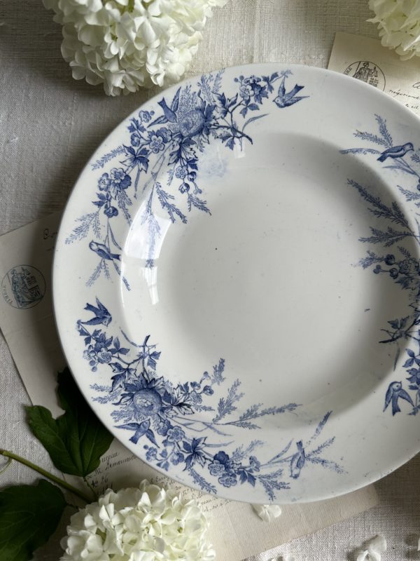 Petit plat Creil et Montereau modèle Linotte – Image 4