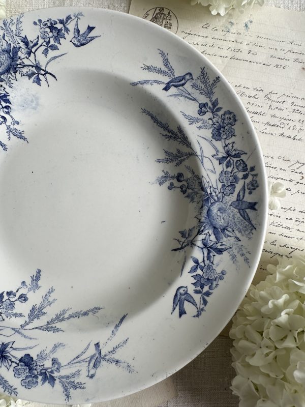 Petit plat Creil et Montereau modèle Linotte – Image 5