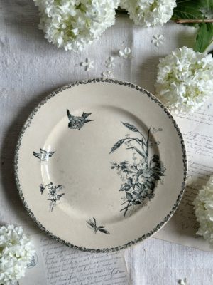 Plat rond Choisy Le Roi modèle Français