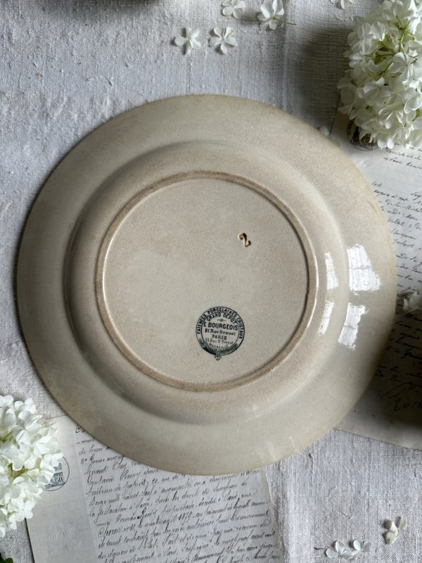 Plat rond Choisy Le Roi modèle Français – Image 4