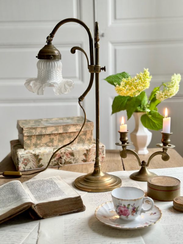Sublime lampe de bureau ancienne