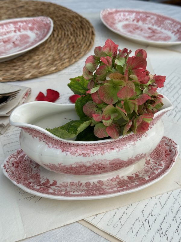 Saucière Villeroy & Boch modèle Burgenland rose