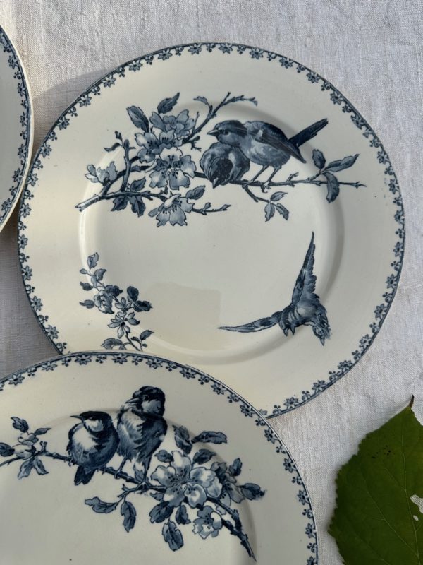 II. Suite de 6 assiettes plates Sarreguemines Favori – Image 3