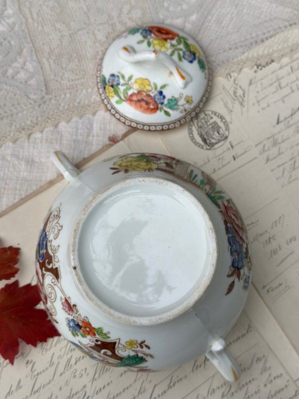 Sucrier terre de fer polychrome – Image 4