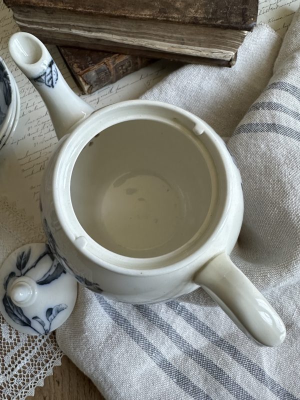 Petite théière / cafetière manufacture BWM & co Brown Westhead Moore modèle Gainsboro XIXème – Image 4
