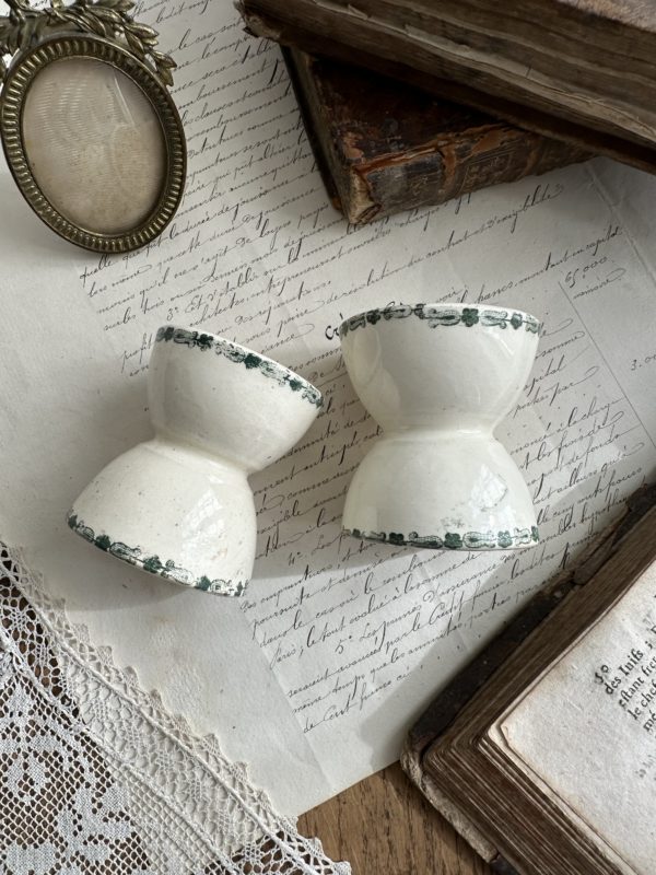 2 coquetiers diabolo verts