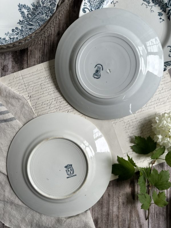 I. Suite de 6 assiettes plates dépareillées – Image 4