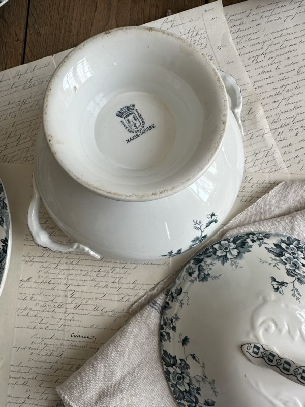 Petite soupière, légumier Saint Amand et Hamage modèle Marie Louise – Image 5
