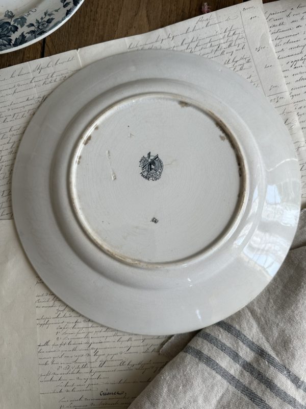 Plat rond Saint Amand et Hamage modèle Marie Louise – Image 2