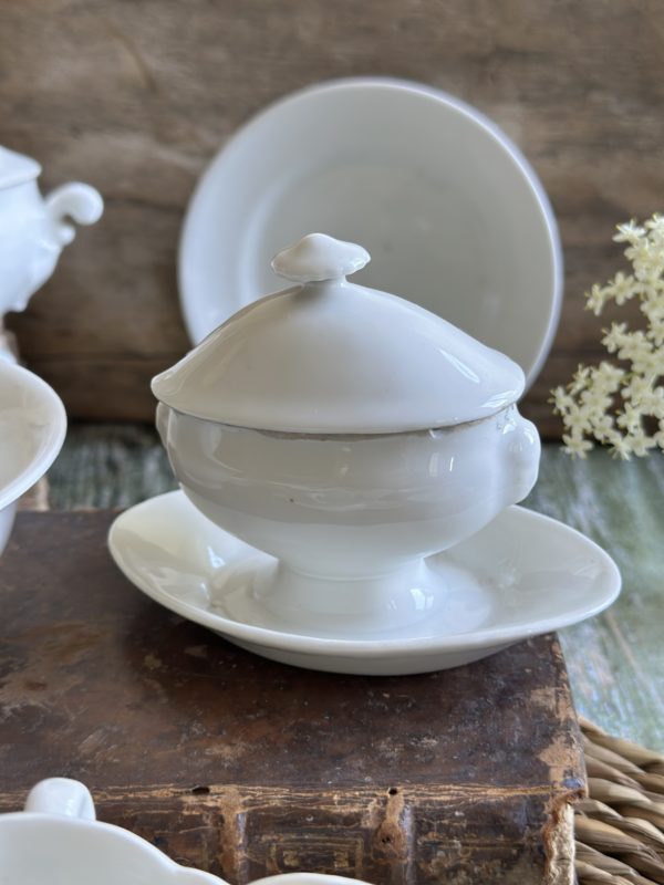 Dînette en porcelaine XIXème  26 pièces – Image 6