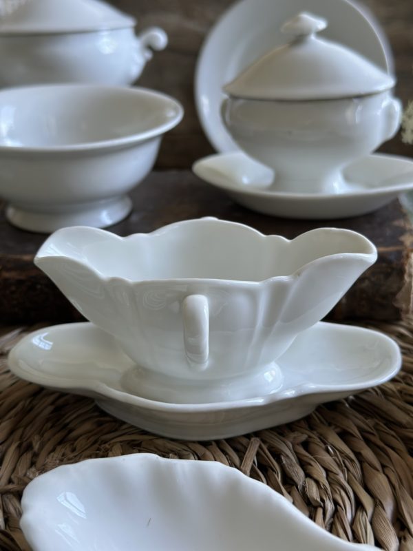 Dînette en porcelaine XIXème  26 pièces – Image 7