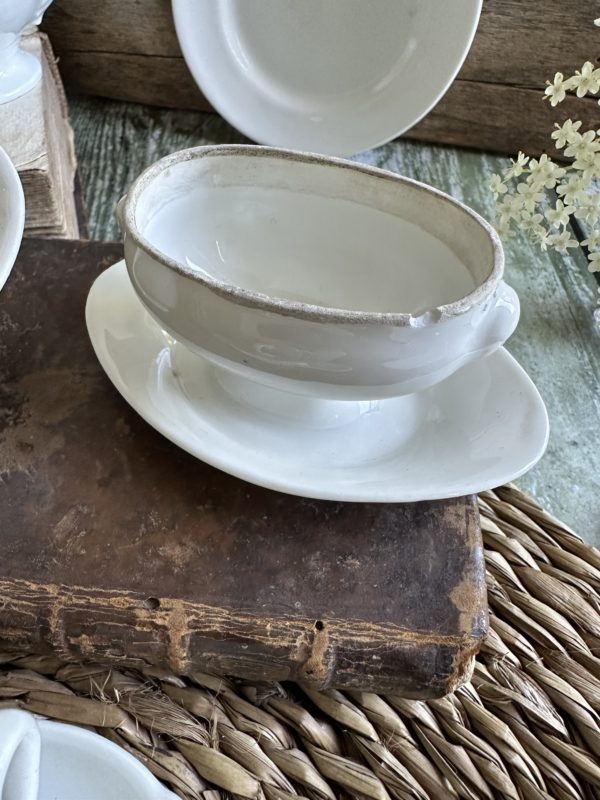 Dînette en porcelaine XIXème  26 pièces – Image 8