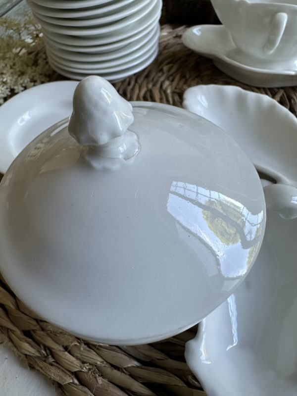 Dînette en porcelaine XIXème  26 pièces – Image 9