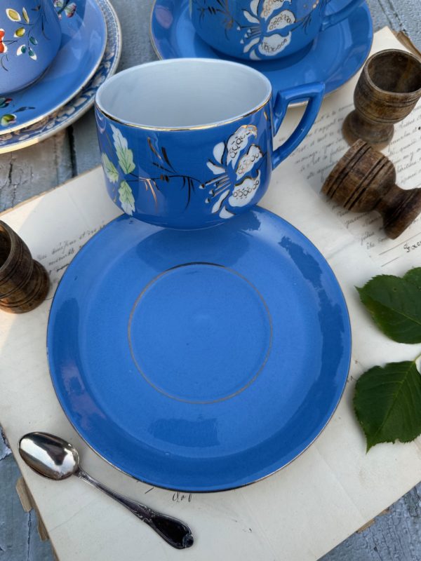 III. Grande tasse à chocolat Sarreguemines – Image 3