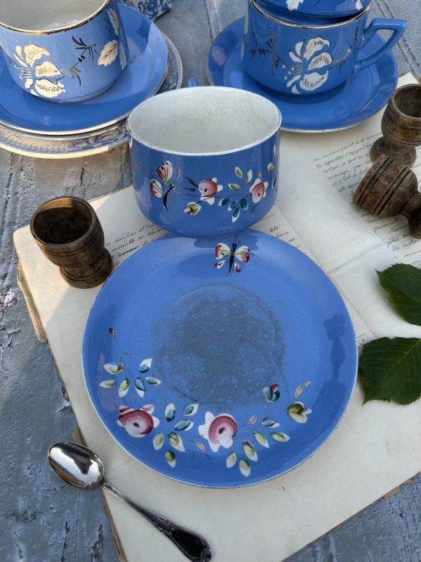 I. Grande tasse à chocolat Sarreguemines – Image 6