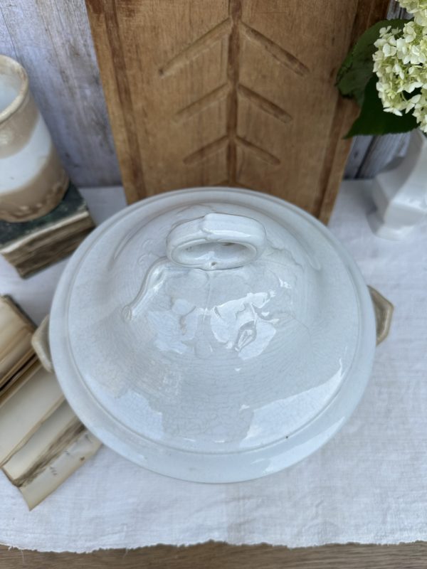 Soupière patinée Choisy le Roi XIXème – Image 4