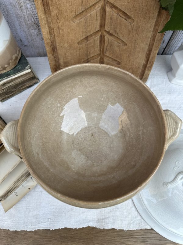 Soupière patinée Choisy le Roi XIXème – Image 5