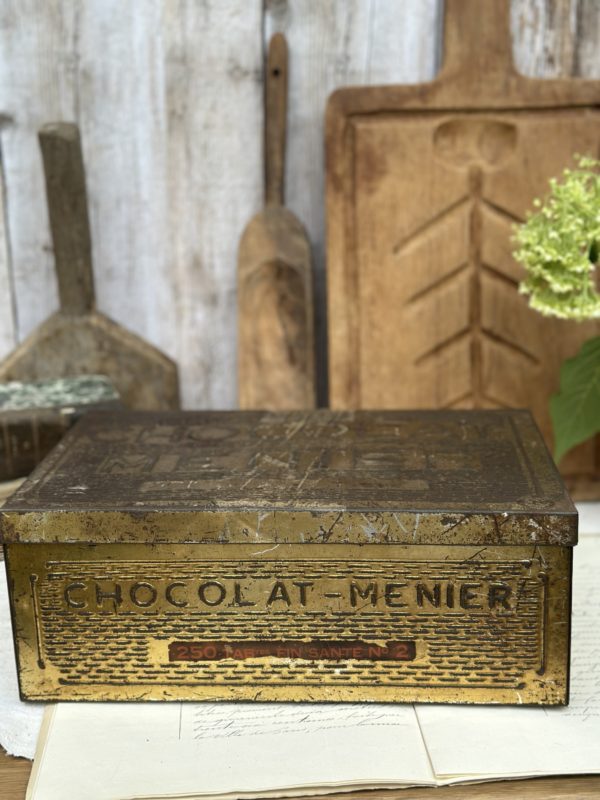 Grande boîte en métal Chocolat Menier – Image 7