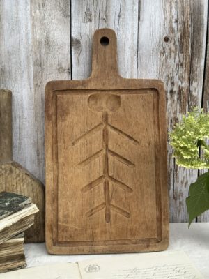 Planche ancienne à découper la viande