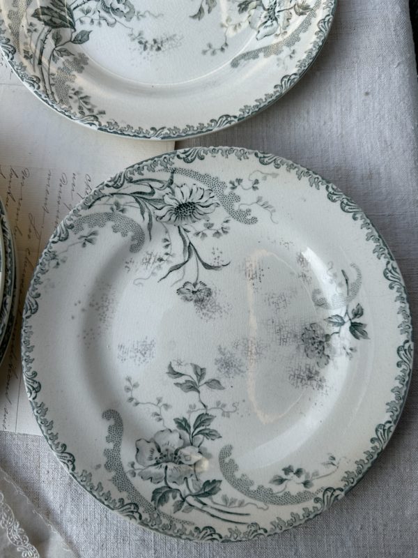 Suite de 6 assiettes à dessert Choisy le Roi modèle Pornic – Image 7