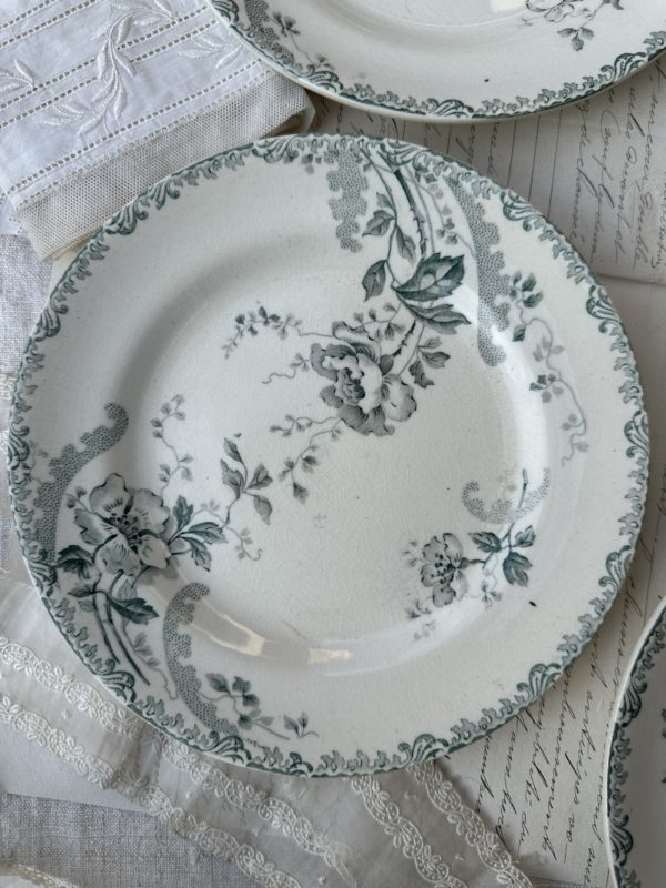 Suite de 6 assiettes à dessert Choisy le Roi modèle Pornic – Image 9