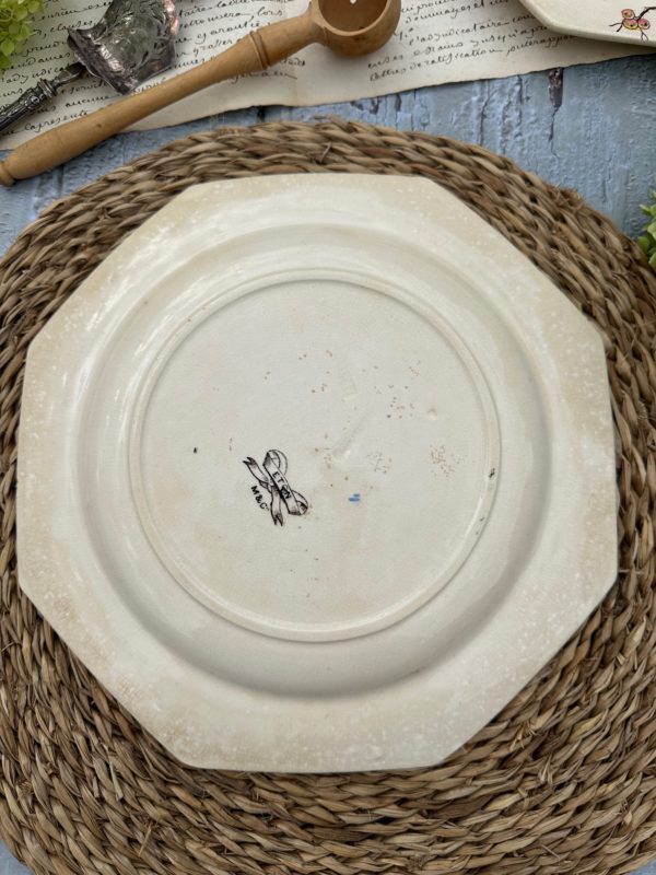 Assiette plate Moore & Co modèle ETON - 1886 – Image 2